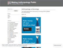 Tablet Screenshot of makinganthropologypublic.com